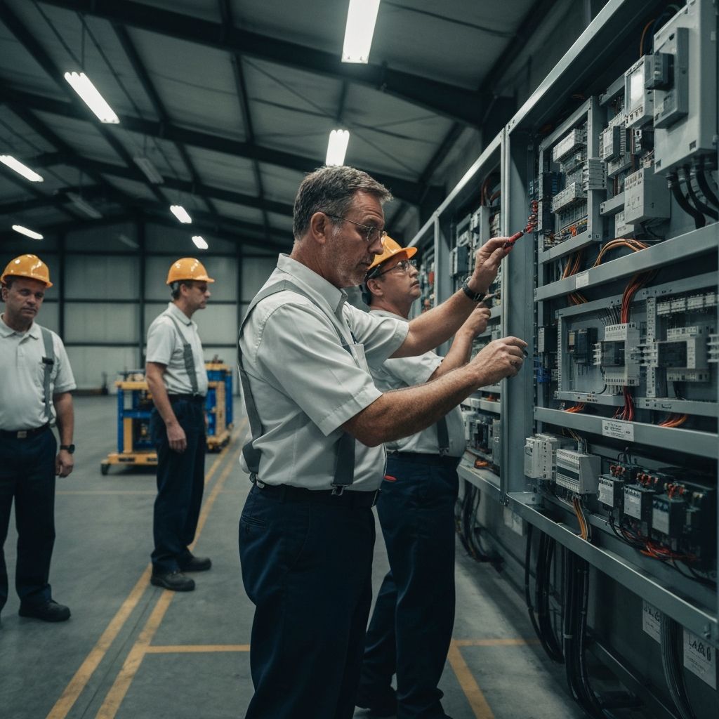 건물 전기 점검